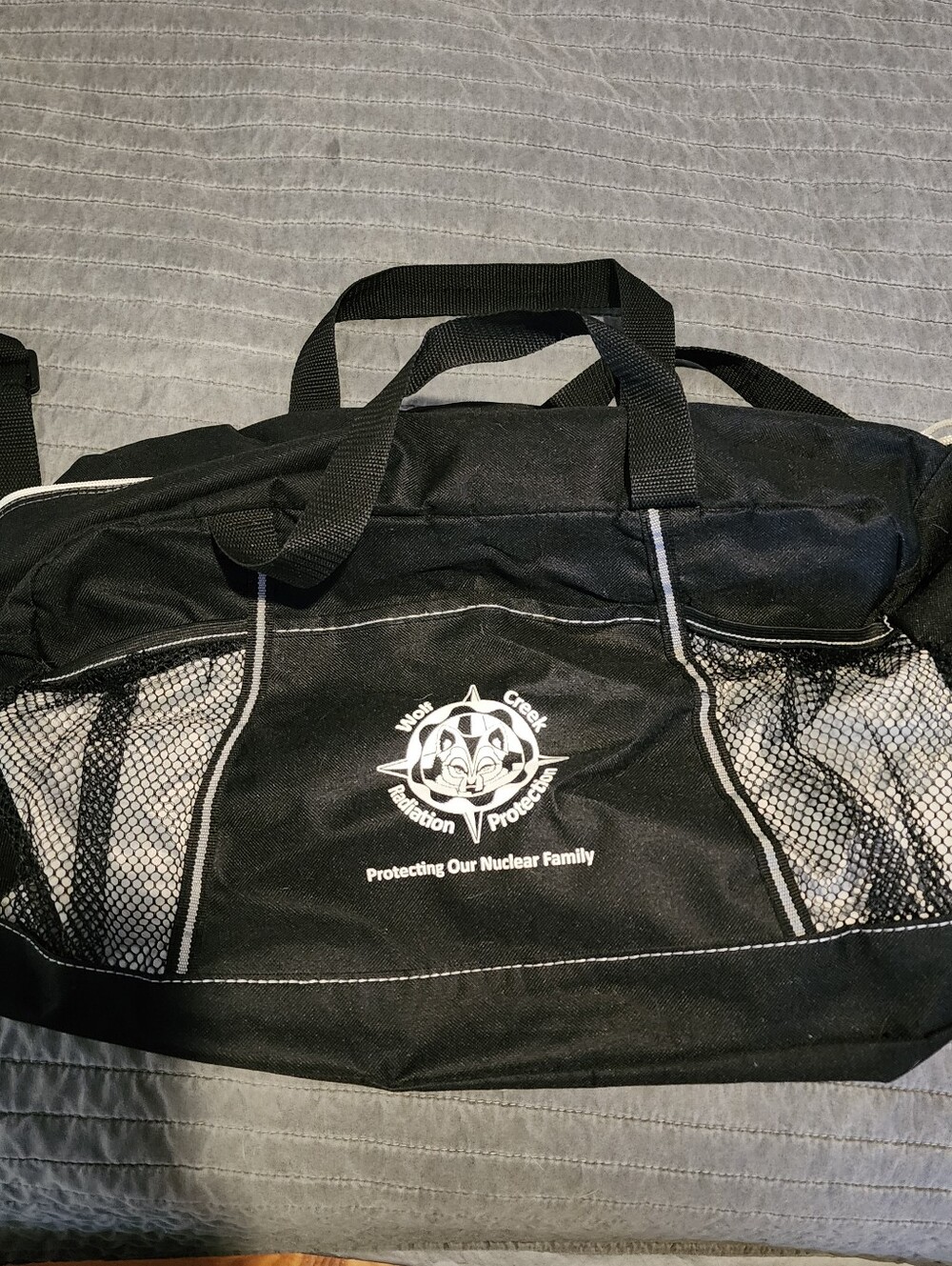 Black Wolf Creek Radiation Protection Duffle Bag